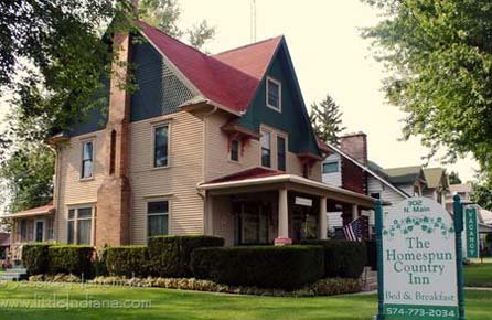 The Homespun Country Inn Inn Indiana