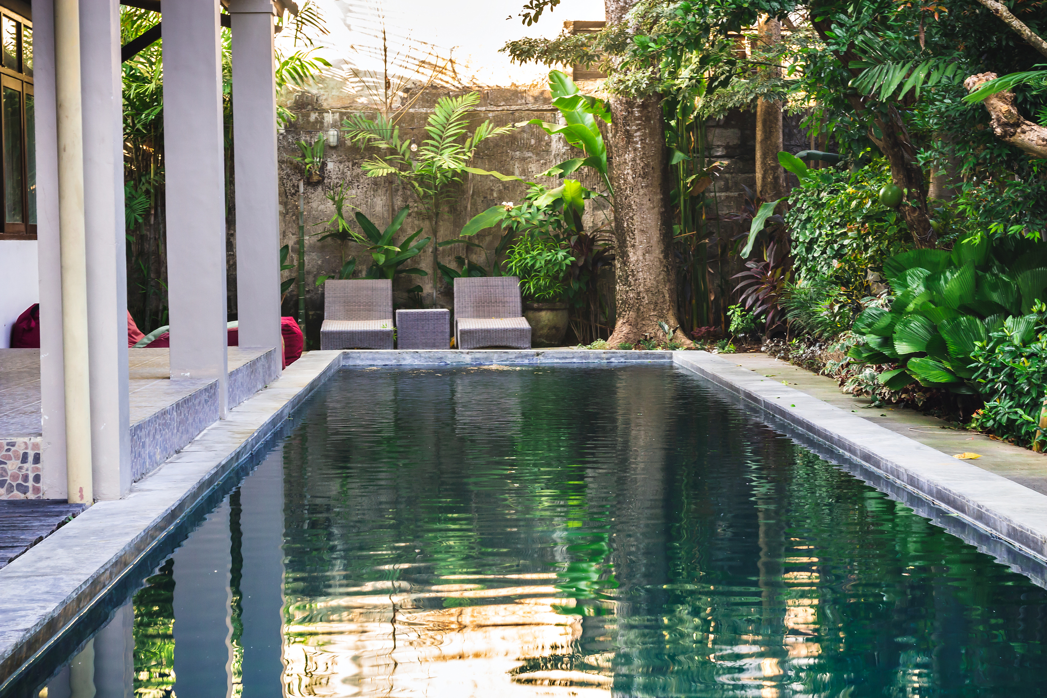 hotels with private pools in-room in usa